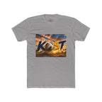 KOST Sunset Palm Tee — Vintage Radio Call Letters Beach T-Shirt