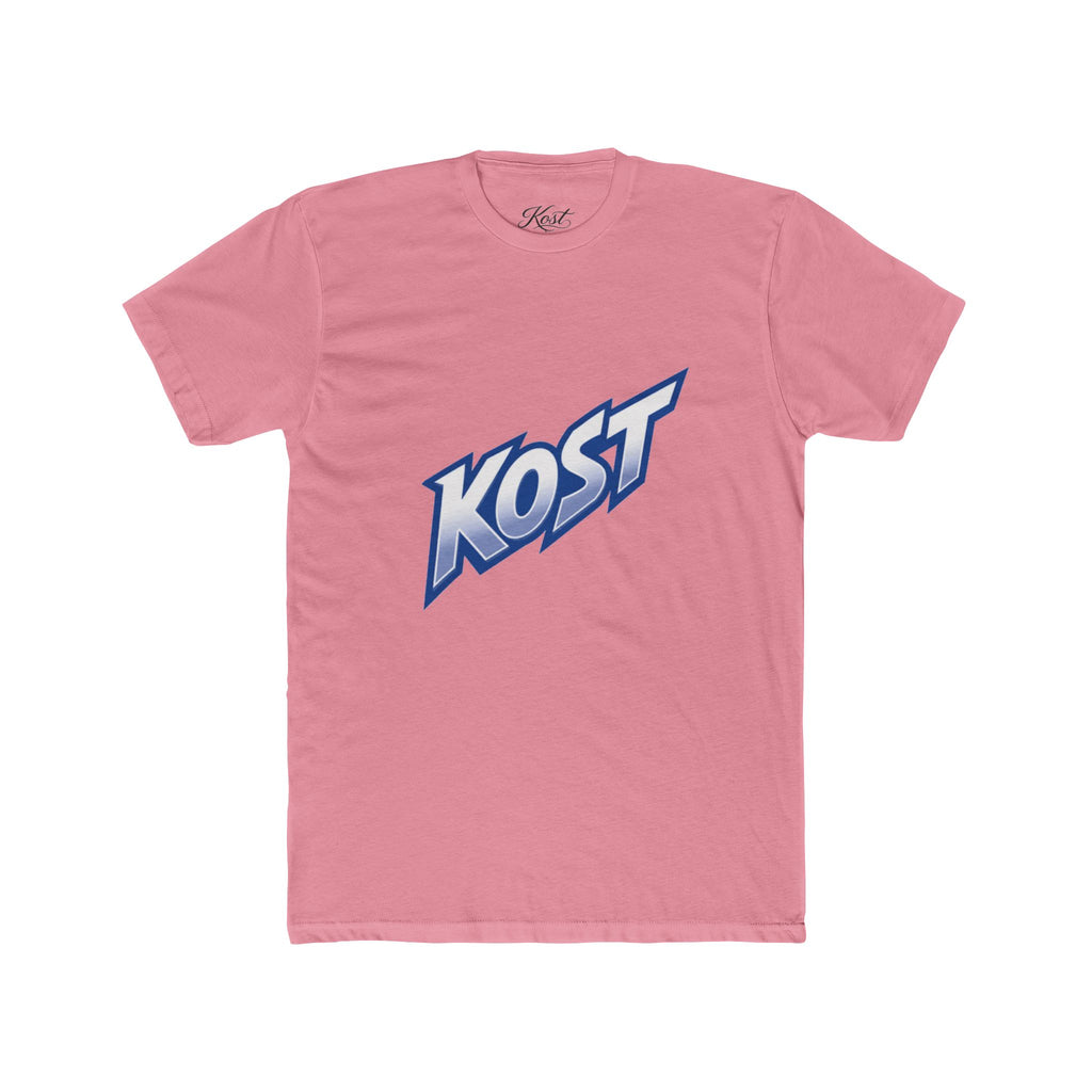 KOST Logo T‑Shirt — Retro Blue Athletic Graphic Tee