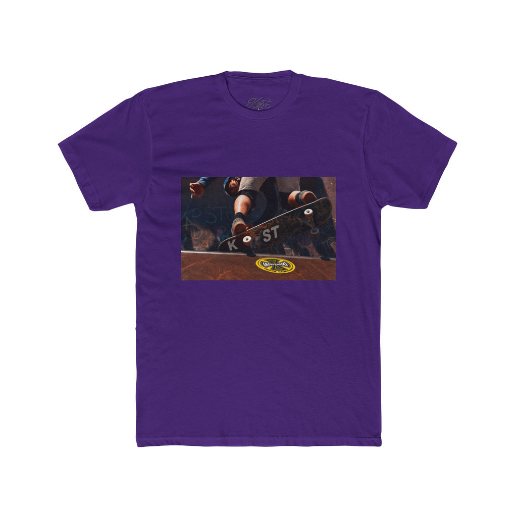 Skate Trick Photo Tee — Vintage Skateboard Crew Shirt