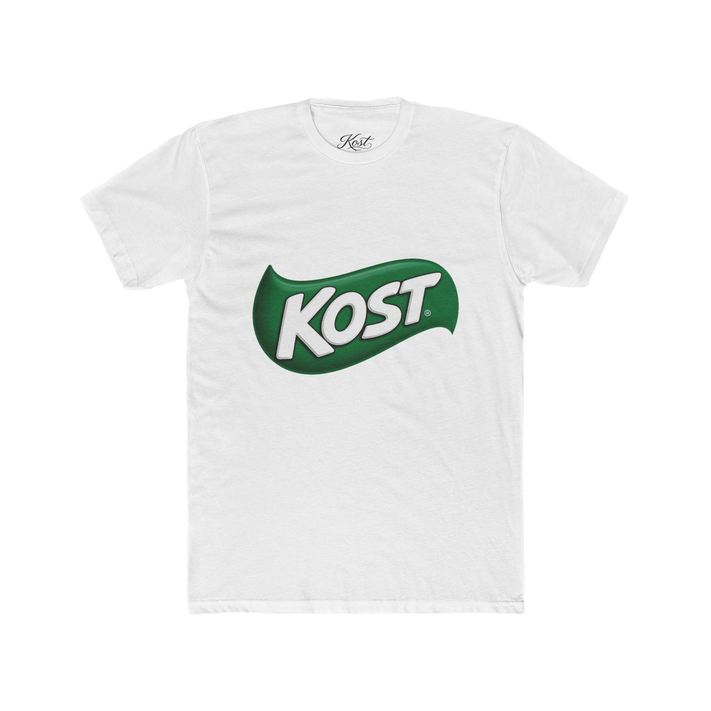 Kost Logo Tee — Retro Green Badge Graphic T-Shirt