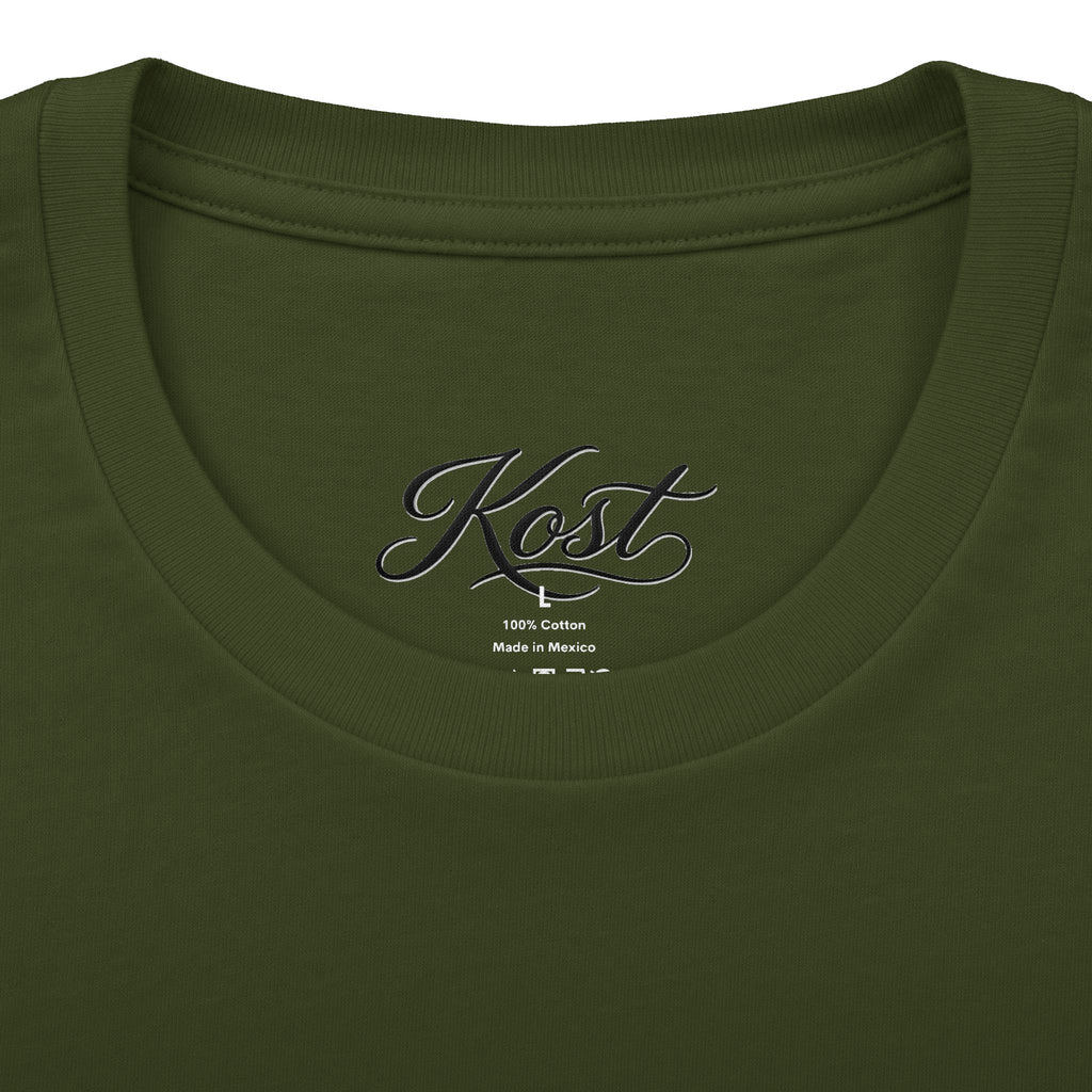 Kost Graphic Tee — Distressed Urban Logo Crewneck