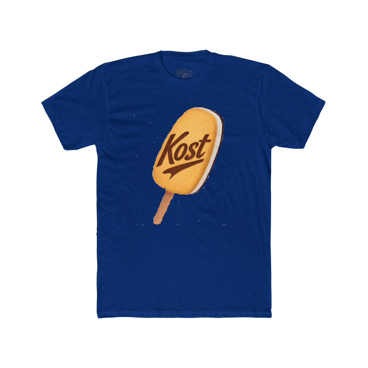 Ice Pop Logo Tee — "Kost" Retro Popsicle Graphic T-Shirt