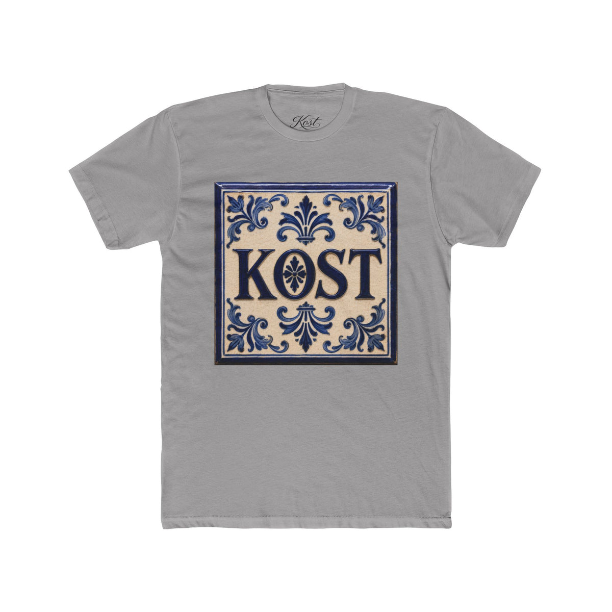 Kost Ornamental Tile Graphic Cotton T-Shirt