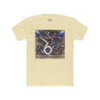 Surfing Skateboarder Graphic Tee — "KOST" Retro Skate Skatepark Shirt