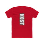 KOST Vertical Logo Tee — Grunge Vertical Graphic T-Shirt