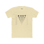 Eye Chart 'KOST' Graphic Tee — Vintage Optometrist Style Crewneck