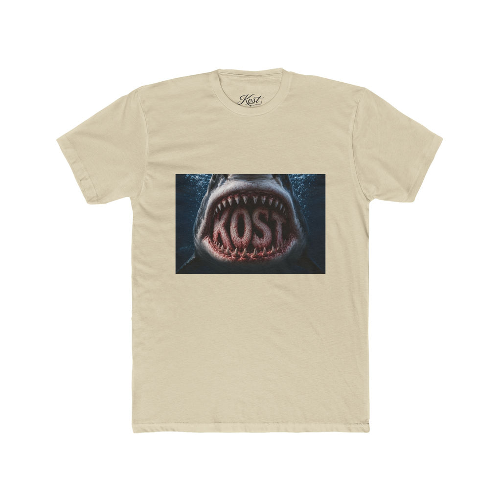 Shark Mouth Graphic Tee – 'KOST' Horror Ocean Shirt