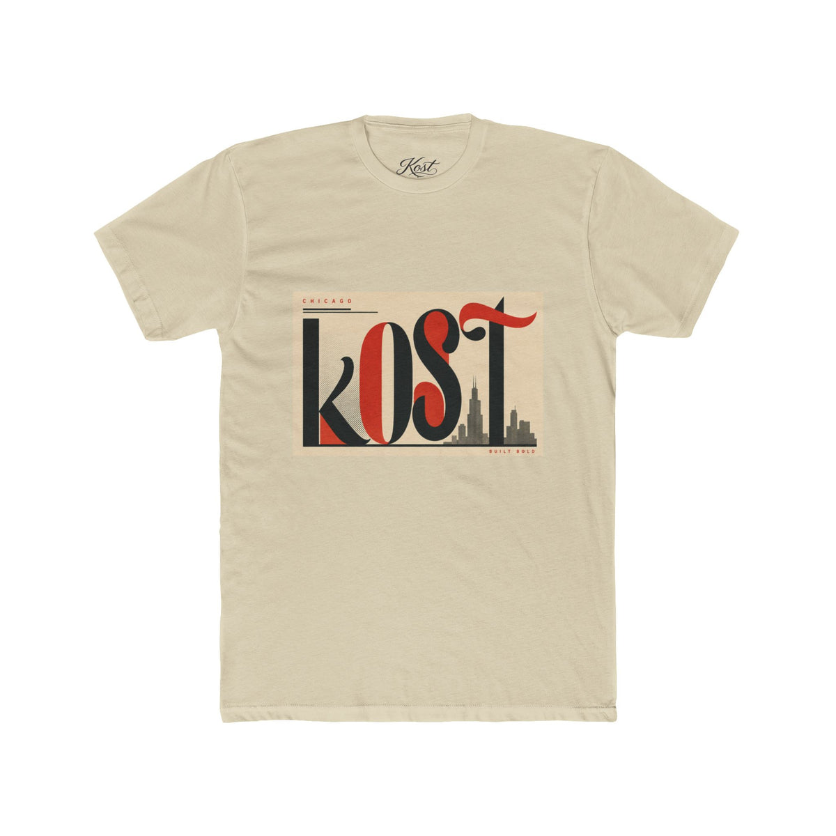 KOST Retro City Skyline Tee — Vintage Typography San Francisco Shirt