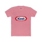 Kost Logo T-Shirt — Retro Red & Blue Graphic Crew Tee