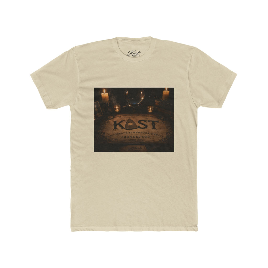 K-est Ouija Board T‑Shirt — Vintage Candlelit Spirit Board Tee