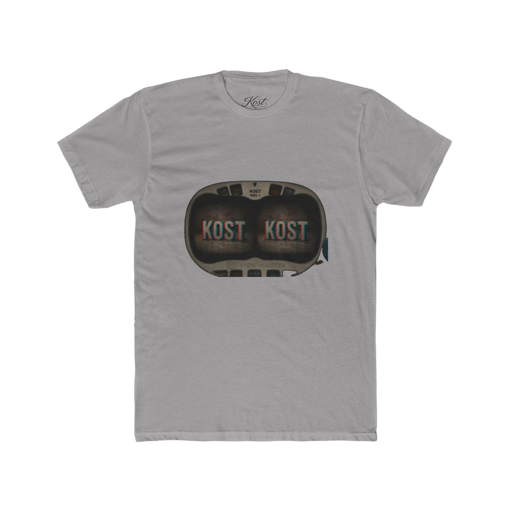 KOST Retro Camera Tee — Vintage Viewfinder Graphic Crew T-Shirt