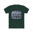 KOSTI Blue Ornamental Graphic T-Shirt