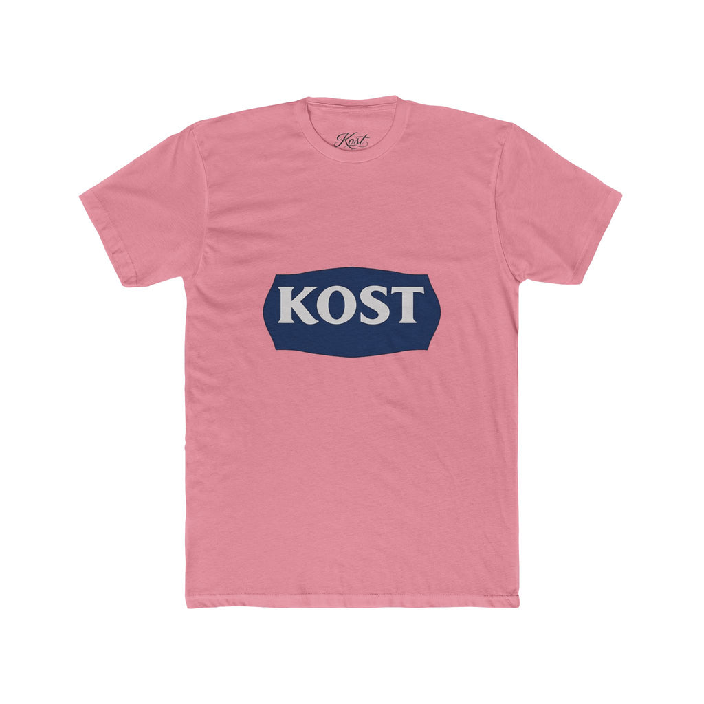 KOST Logo Tee — Vintage Navy Badge Graphic T-Shirt