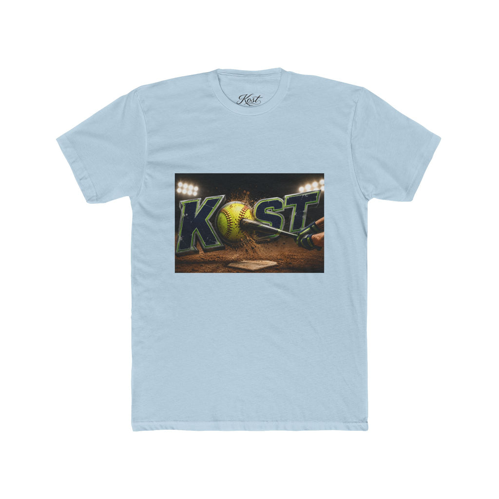 Baseball Stadium Graphic Tee — "Kast" Night Game Design