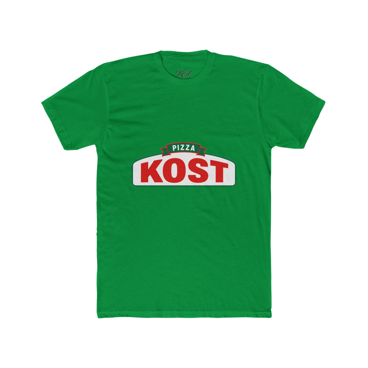 Pizza Kost Logo Tee — Vintage-Inspired Pizza Shop T-Shirt