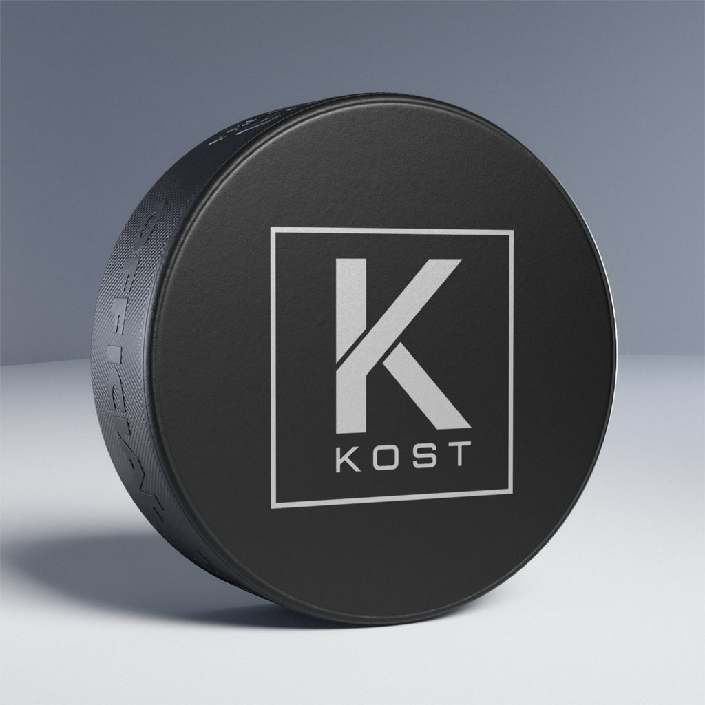 KOST Logo Hockey Puck