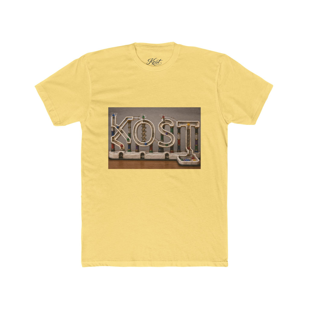 KOST Neon Sign Graphic Tee — Vintage Industrial Urban Shirt