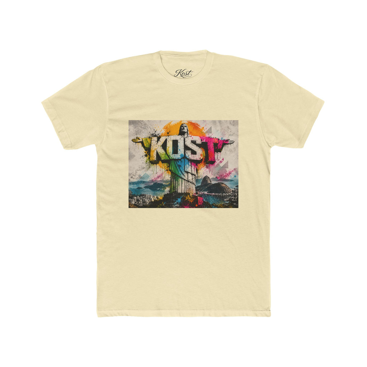 KOST Graffiti City T‑Shirt — Colorful Urban Skyline Tee