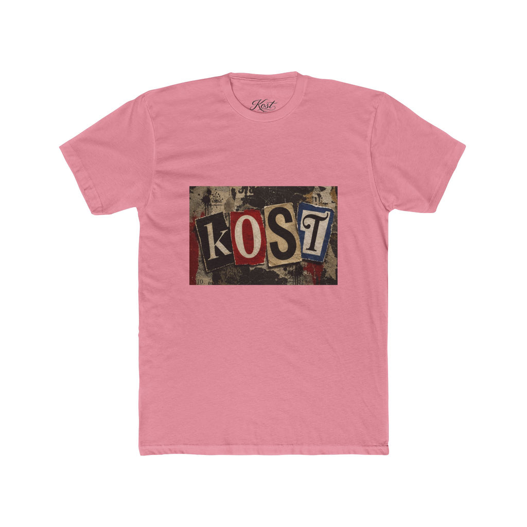 KOST Vintage Collage Tee — Retro Ransom-Style Graphic T-Shirt