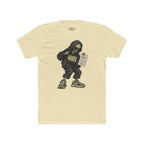 Skull Hood Crew Tee — Grunge Streetwear Graphic T-Shirt with 'Kost' Design