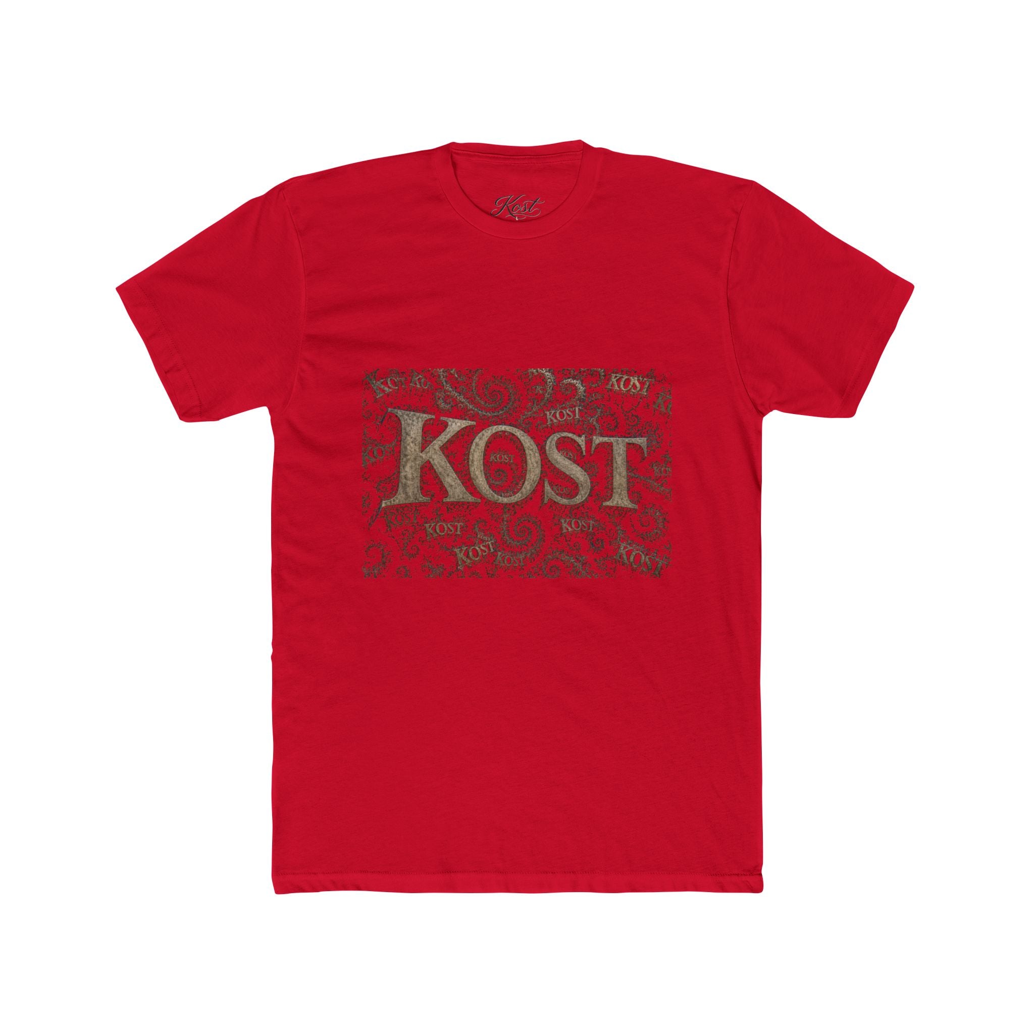 Kost Paisley Logo Tee — Vintage-Inspired Graphic T-Shirt