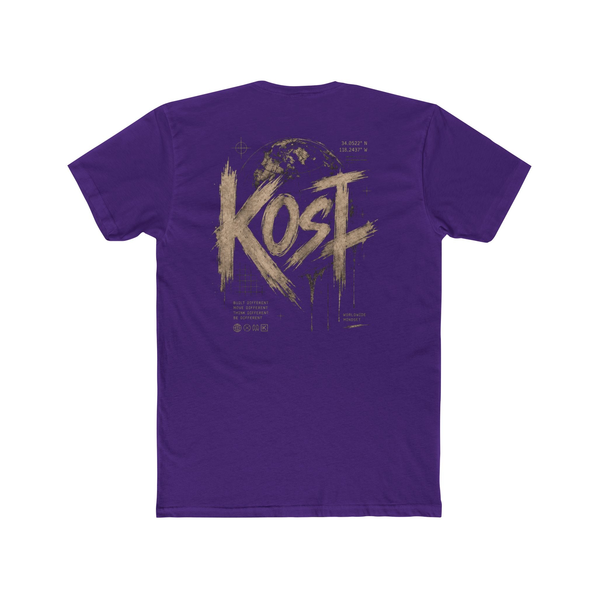 Kost Graphic Tee — Distressed Urban Logo Crewneck
