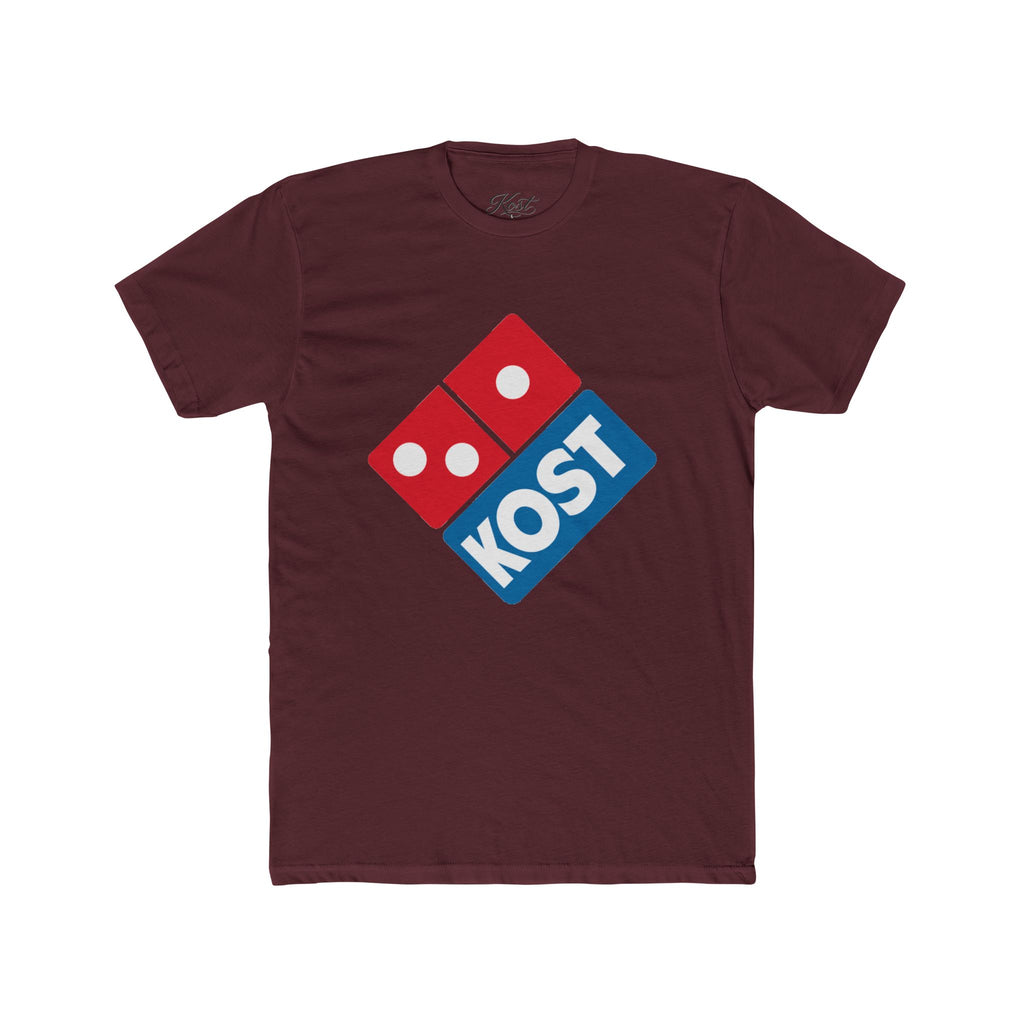 KOST Logo Tee — Retro Domino-Inspired Pizza Logo T-Shirt