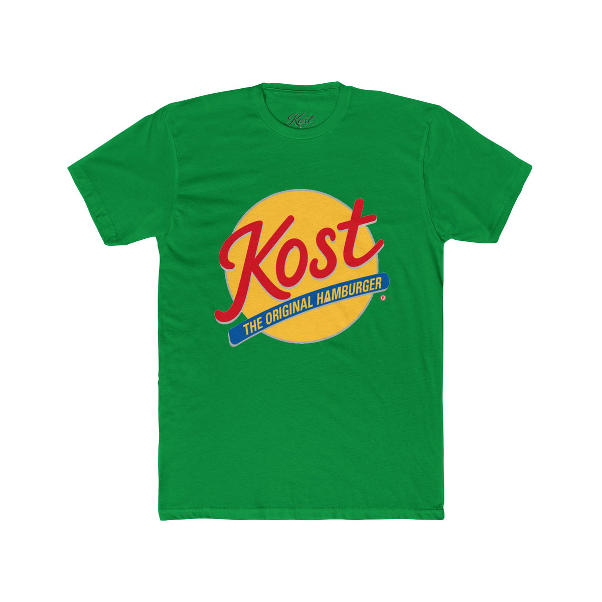 Retro 'Kost The Original Hamburger' Logo T-Shirt