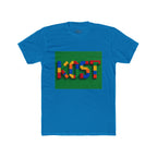 Kids Block Name Tee — Colorful Building Brick 'KOST' Graphic Shirt