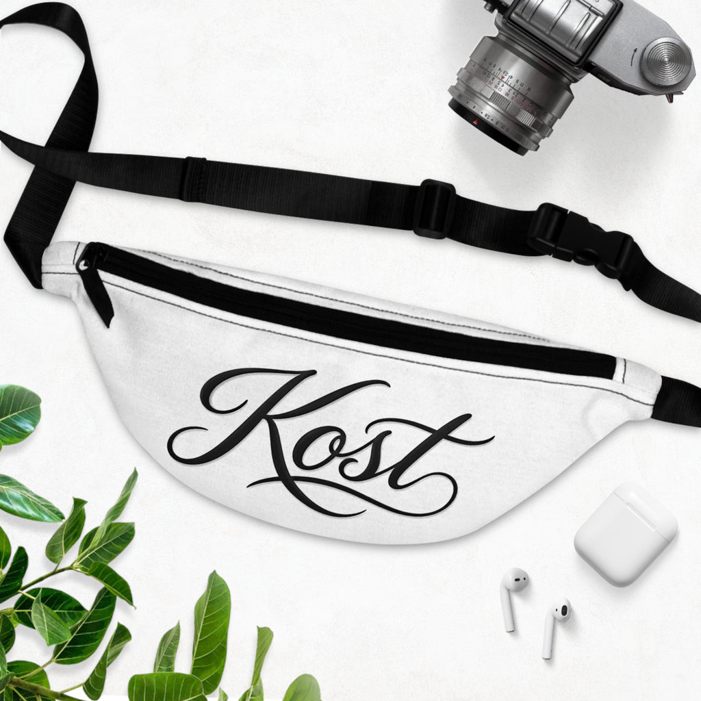 Köst Script White Fanny Pack