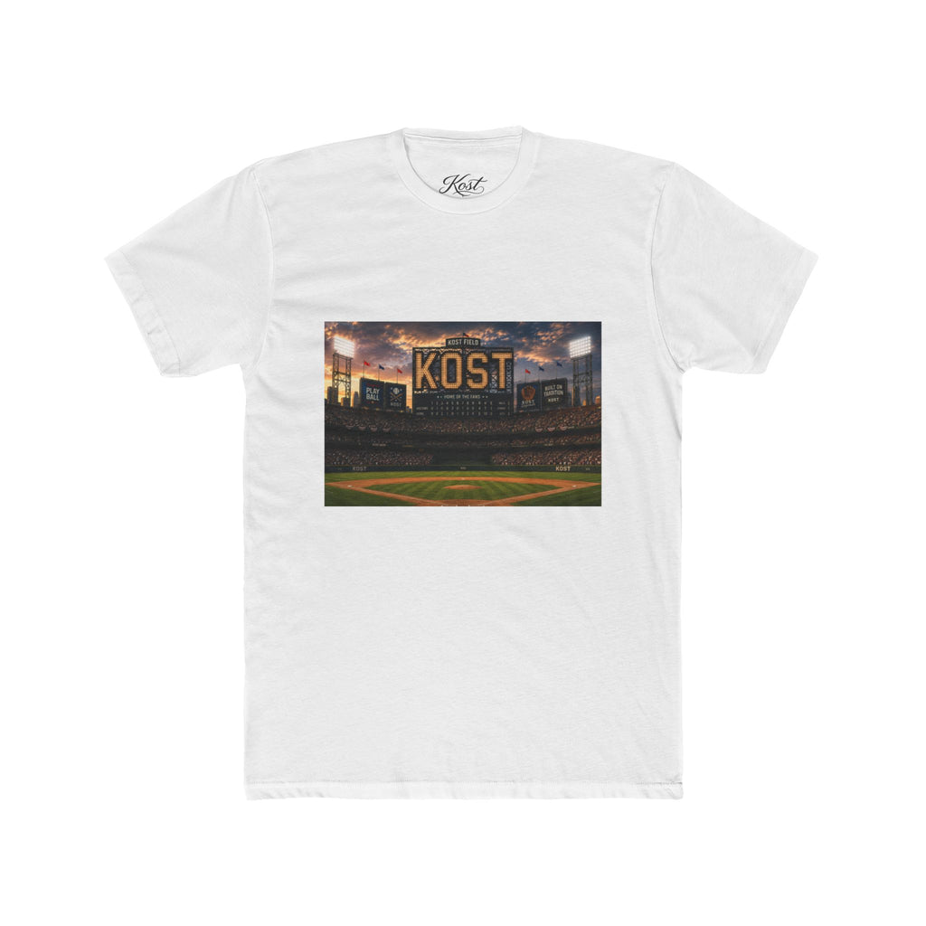 KOST Stadium Baseball Tee — Vintage Ballpark Graphic T-Shirt