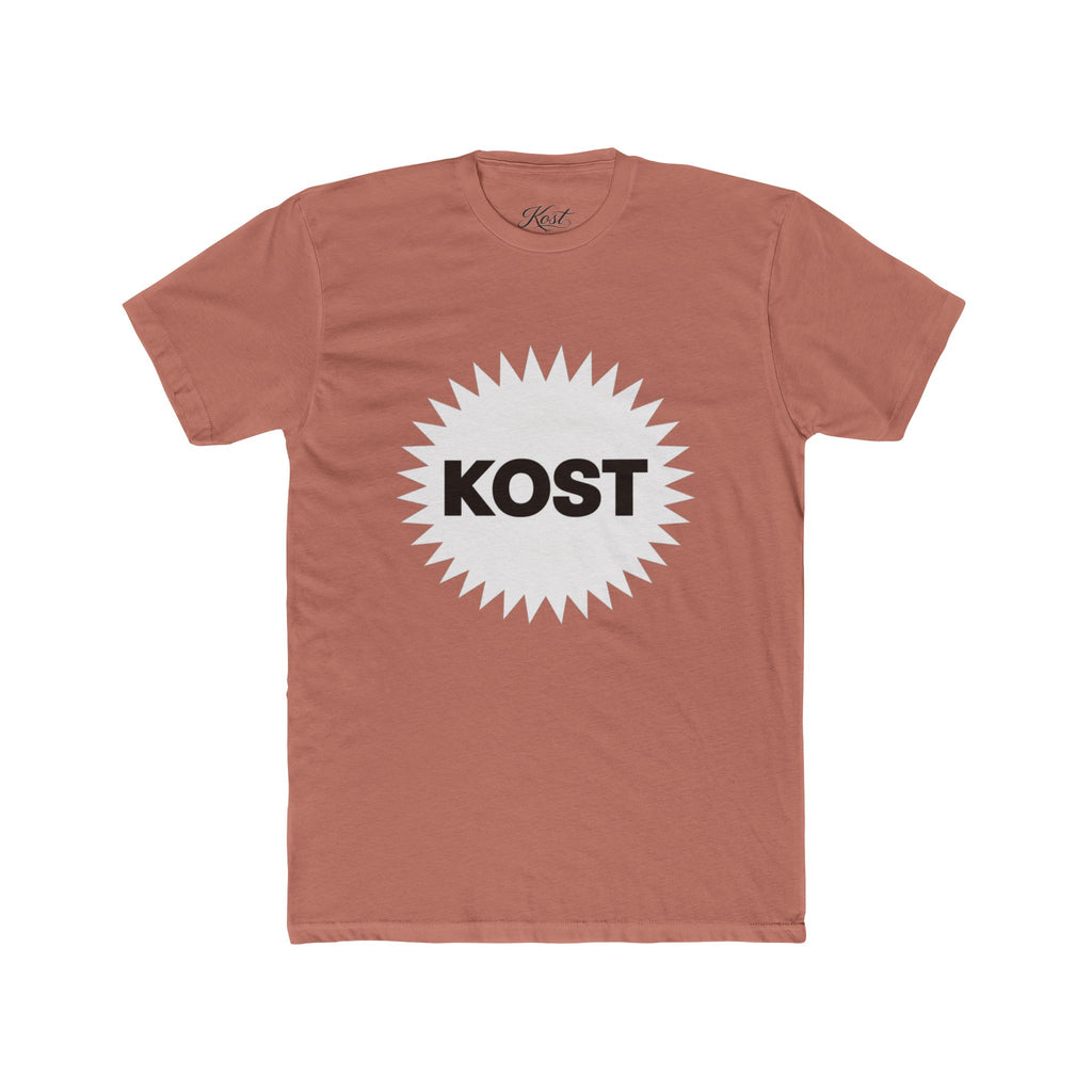 KOST Starburst Graphic Tee — Retro Logo Crewneck T-Shirt