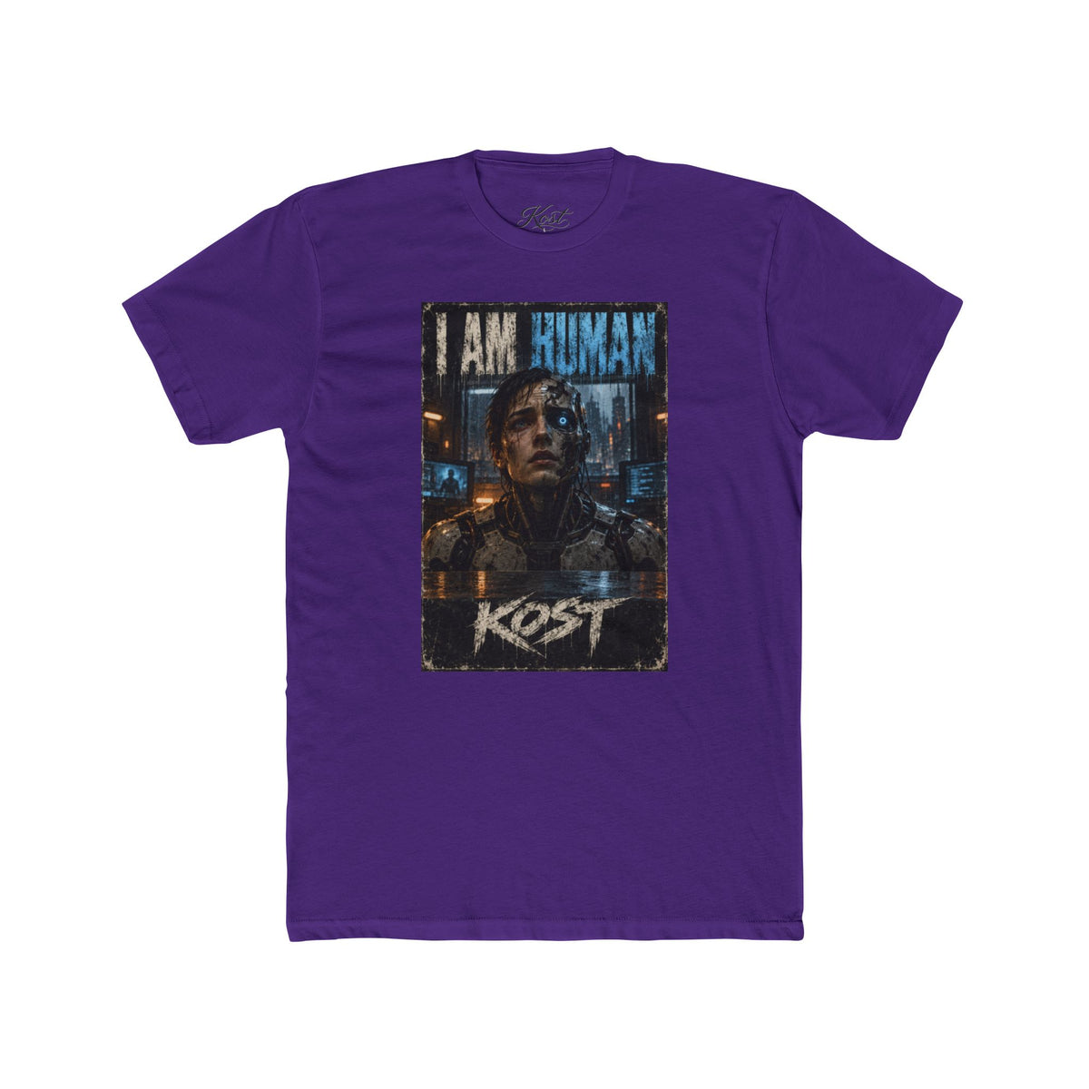 I Am Rüman Graphic Tee – Moody Urban Portrait Shirt