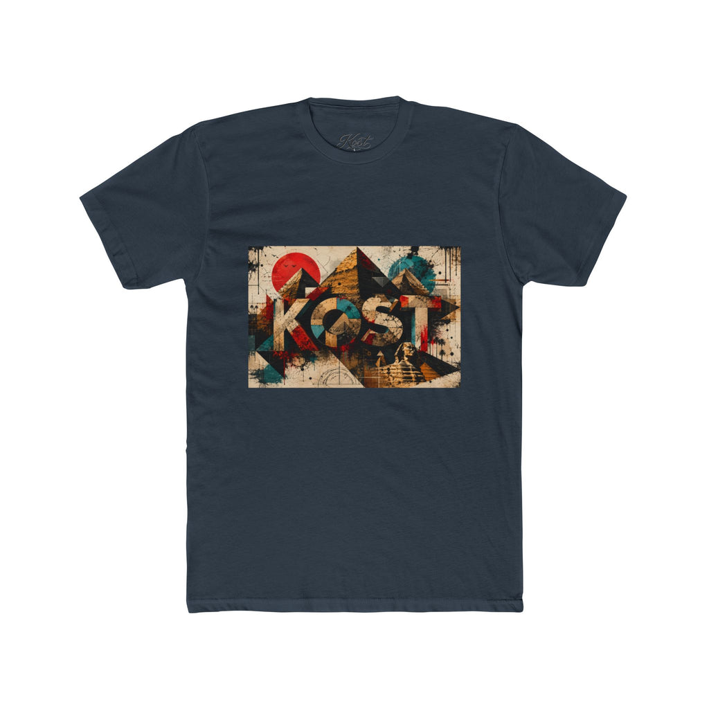 Retro Geometric 'Kost' Graphic Tee