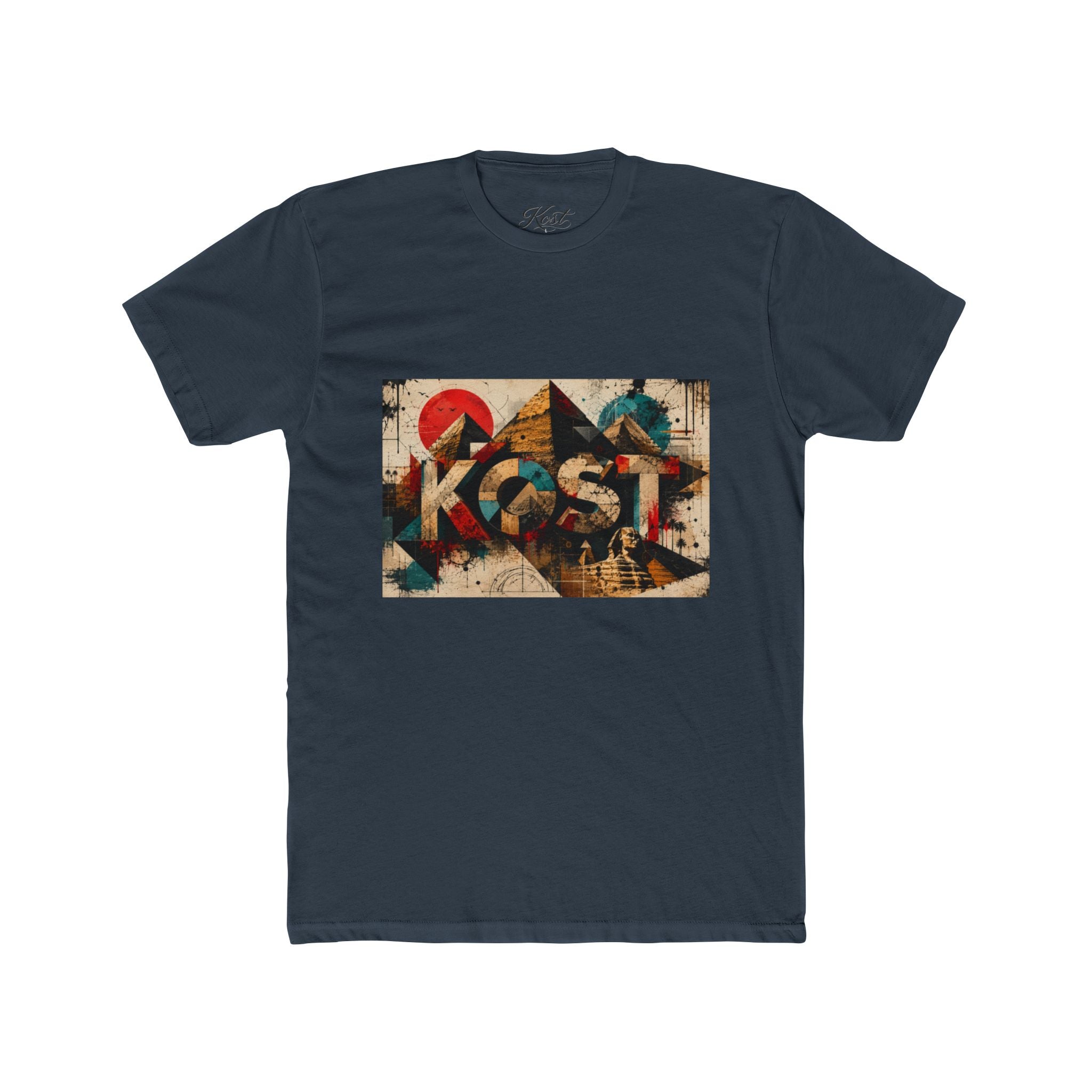 Retro Geometric 'Kost' Graphic Tee