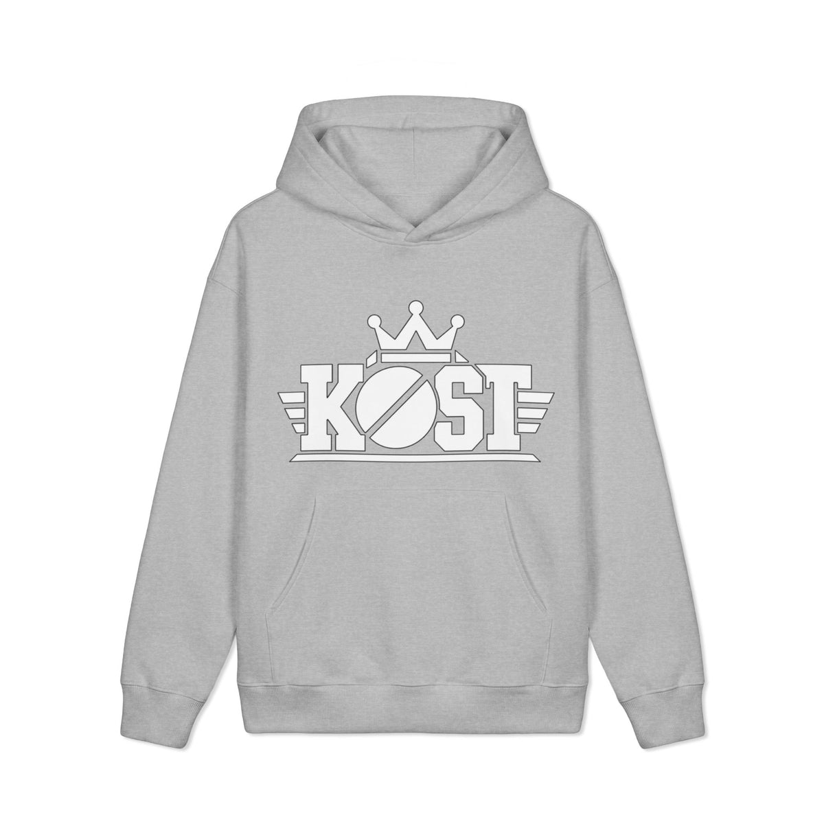 KOSI Crown Logo Hoodie — Retro Streetwear Pullover