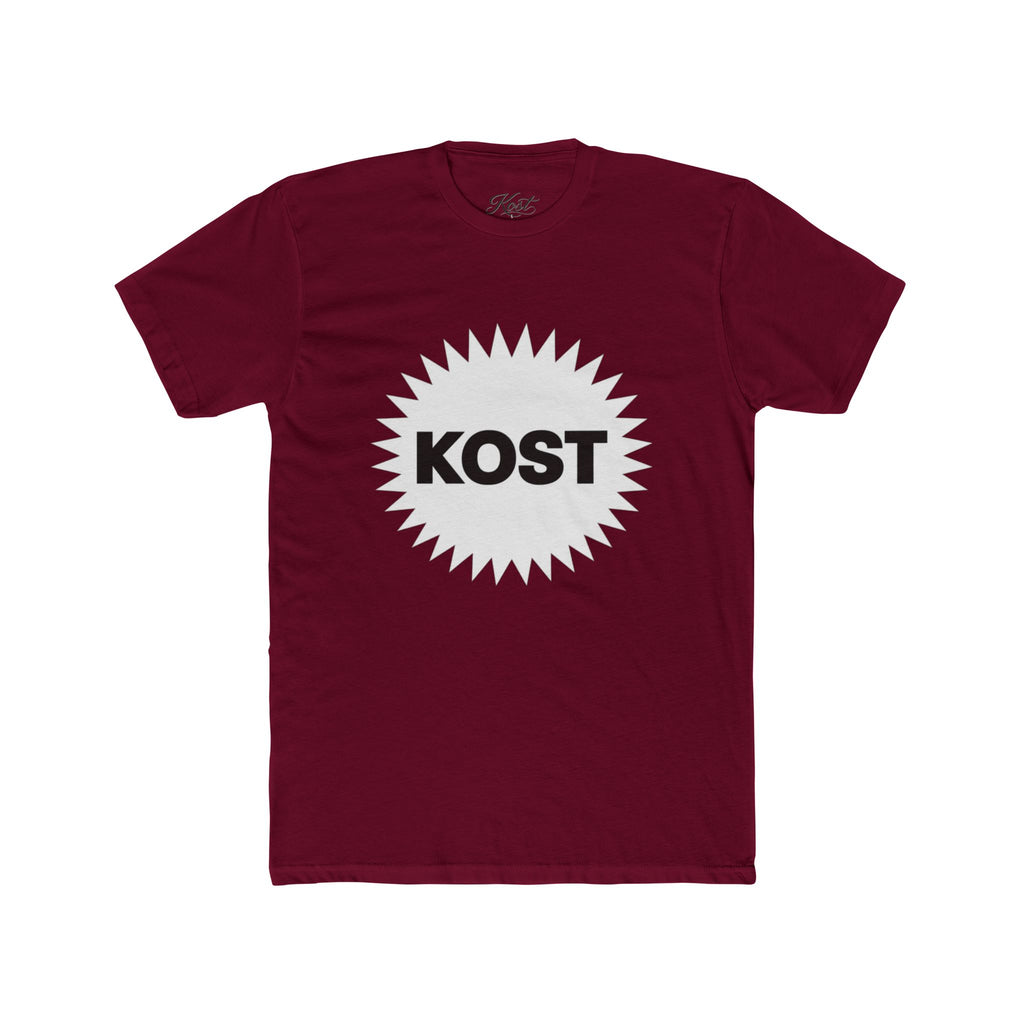 KOST Starburst Graphic Tee — Retro Logo Crewneck T-Shirt