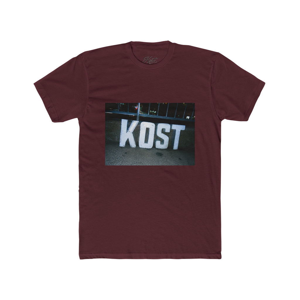 KOST Logo Graphic Tee — Vintage Street Sign Photo T-Shirt