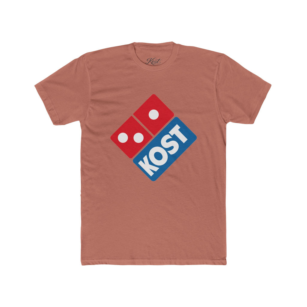 KOST Logo Tee — Retro Domino-Inspired Pizza Logo T-Shirt