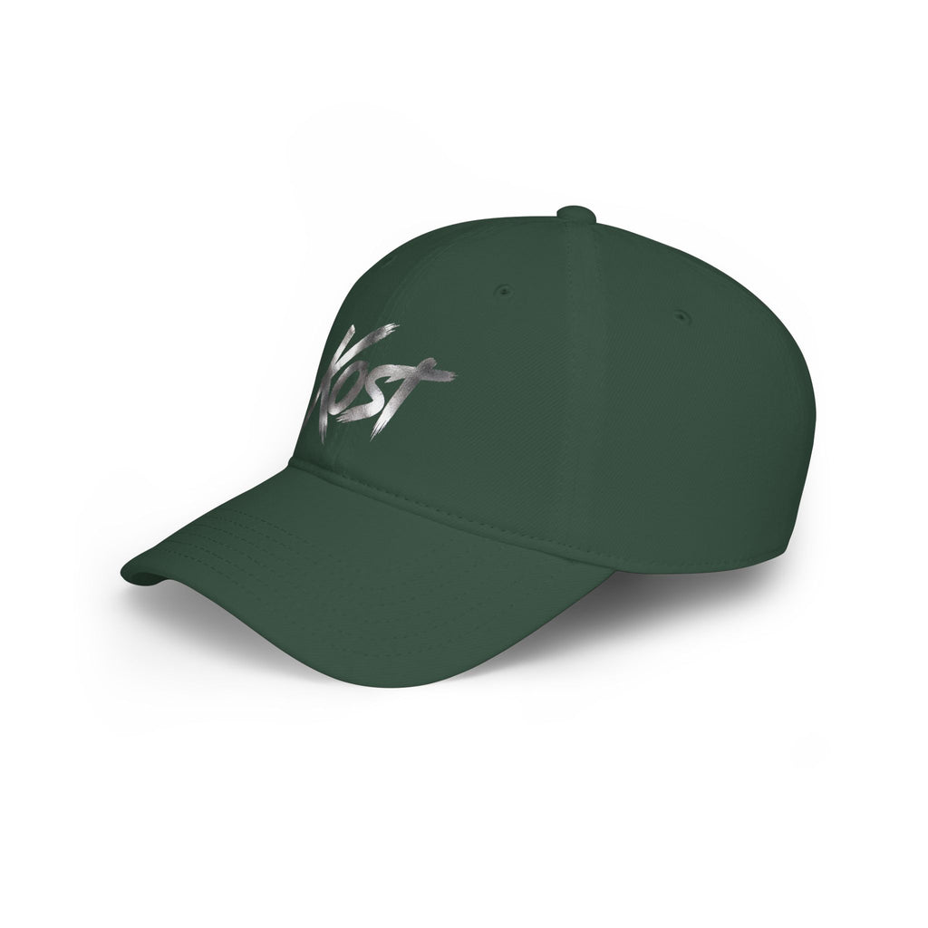 Kest Script Logo Baseball Cap — Red Low-Profile Hat