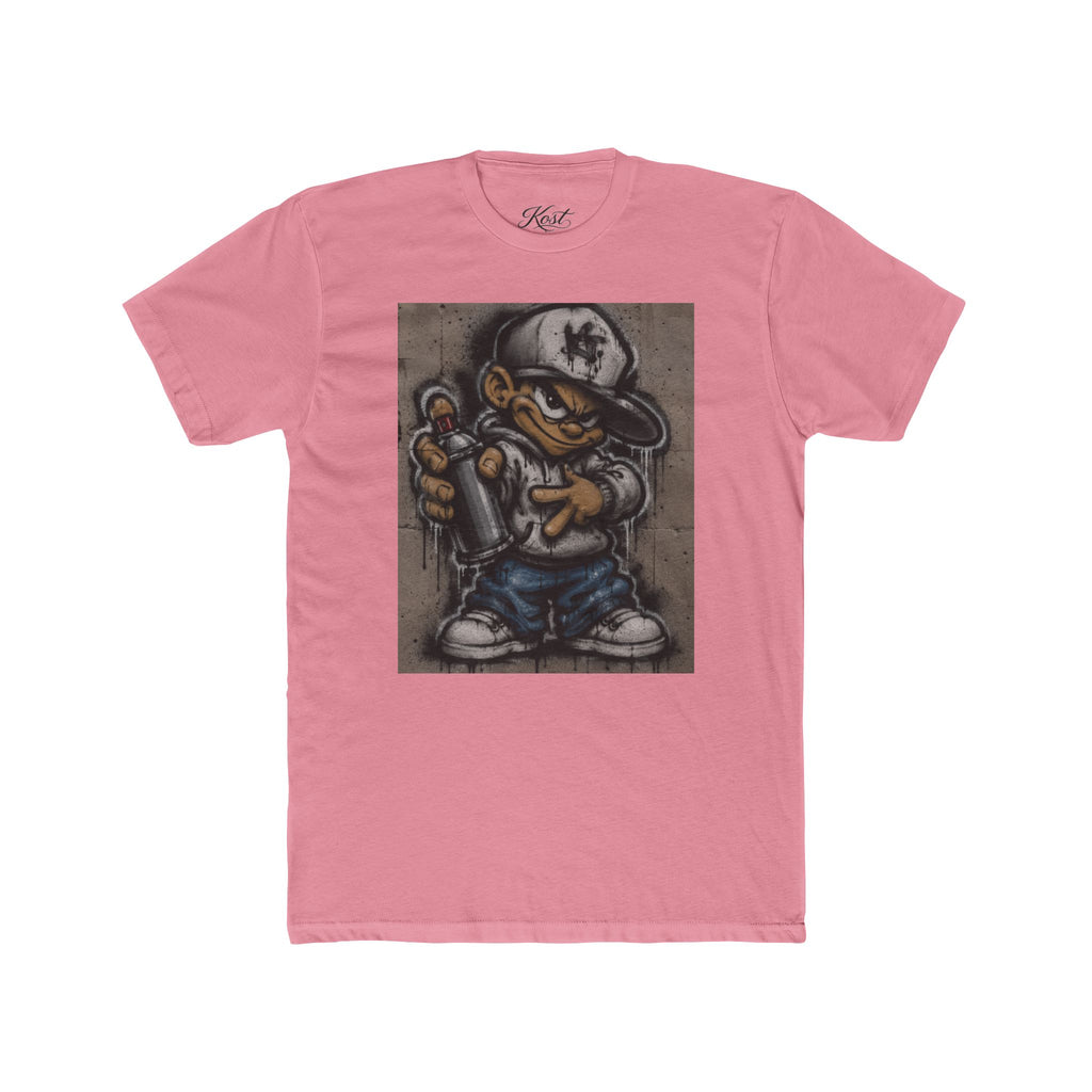Graffiti Kid Tee — Urban Street Art Cartoon T-Shirt