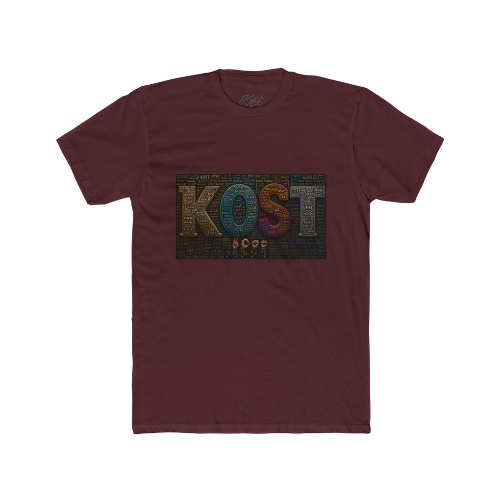 KOST Retro Block Logo Tee — Vintage-Style Graphic Cotton T-Shirt