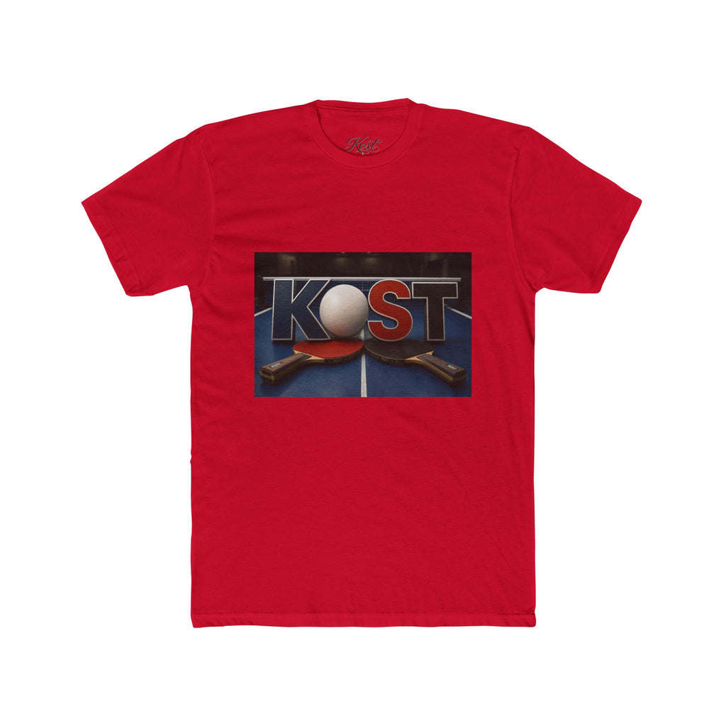 Table Tennis Crew Tee — KOST Paddle & Ball Graphic