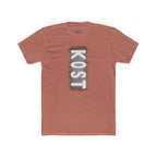 KOST Vertical Logo Tee — Grunge Vertical Graphic T-Shirt
