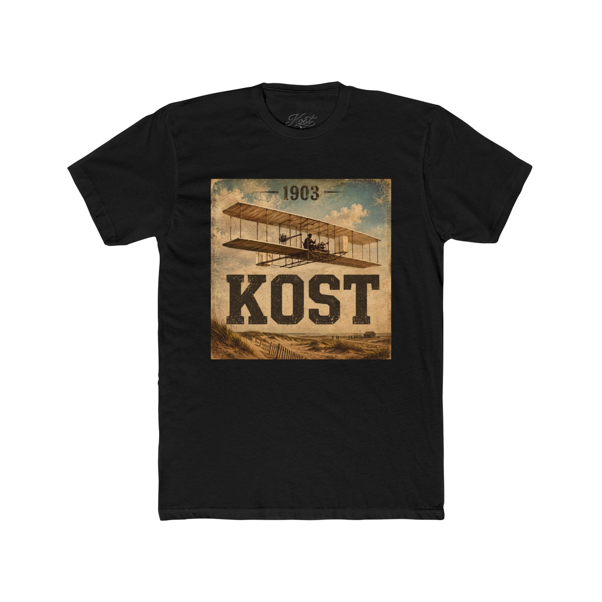 1903 Vintage Airplane T-Shirt – KOST Retro Aviation Tee