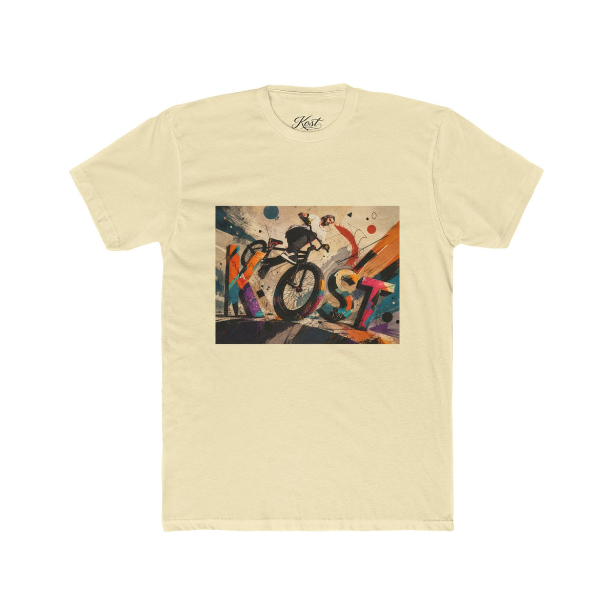 Lost BMX Street Art T‑Shirt — Graffiti Bike Graphic Tee