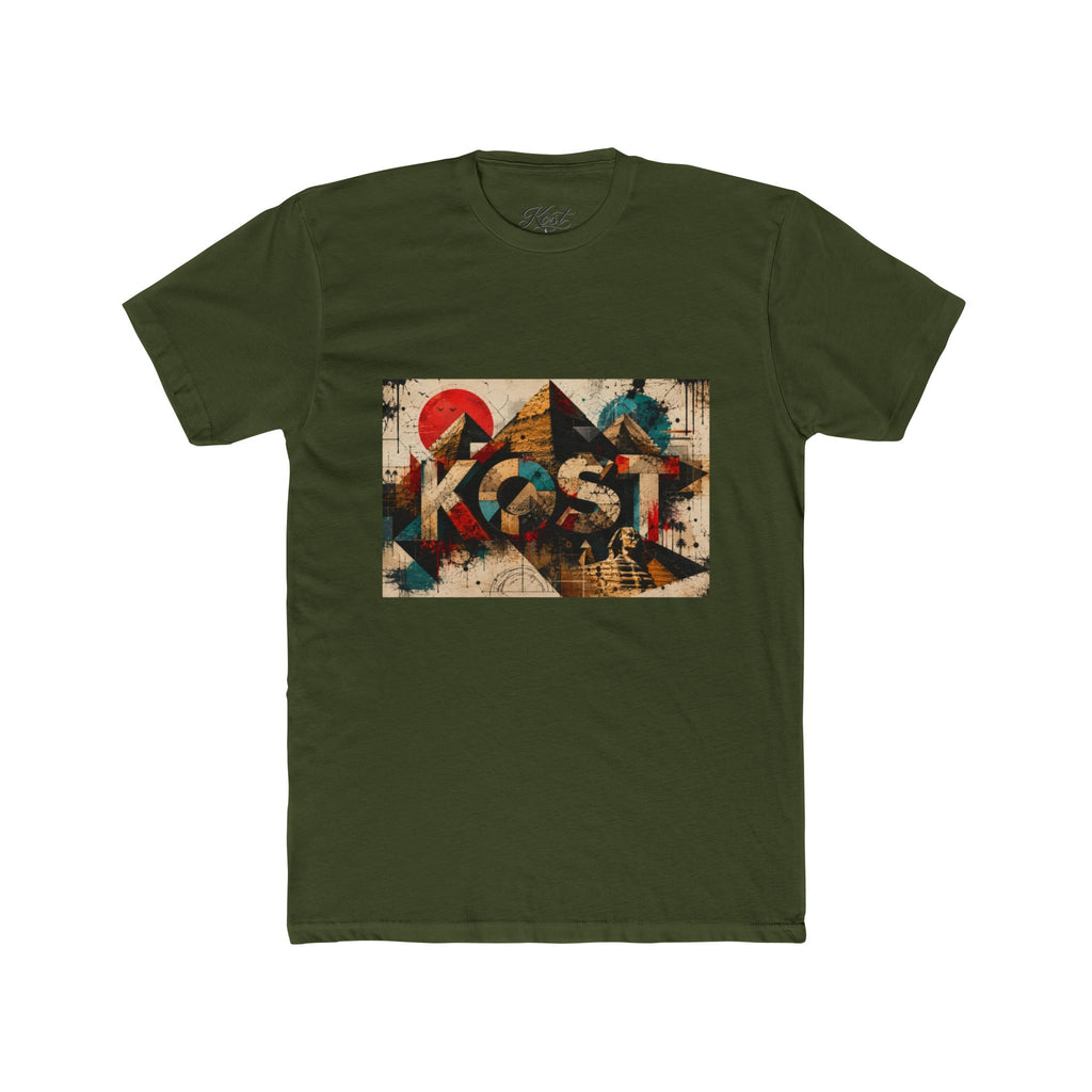 Retro Geometric 'Kast' Graphic Tee – Vintage Urban Streetwear