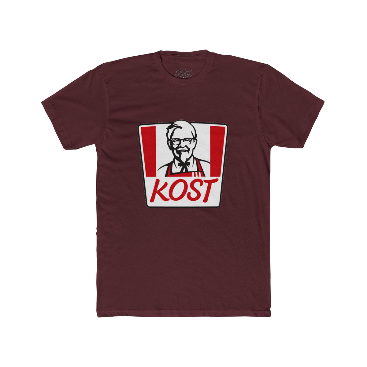 KOST Logo Tee — Retro Fast Food Style Graphic T-Shirt