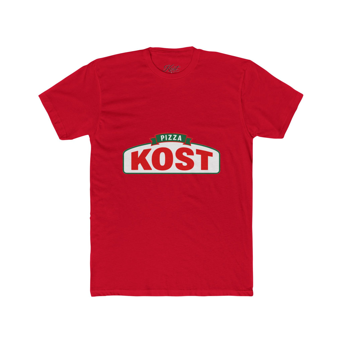 Pizza Kost Logo Tee — Vintage-Inspired Pizza Shop T-Shirt