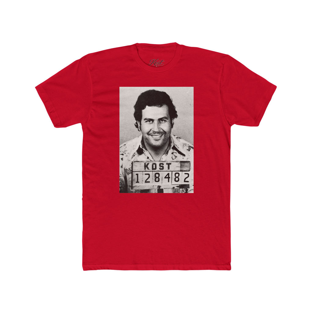 Graphic Crew Tee with Vintage Mugshot Photo